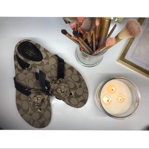 Coach sandals